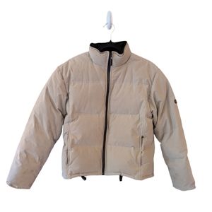 Trespass Authentic Down Winter Coat Neutral Minimalist Winter Jacket Womens M